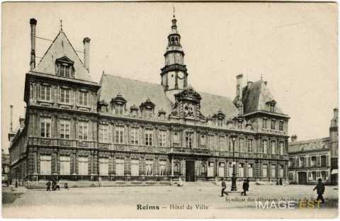 L'Hôtel de ville de Reims